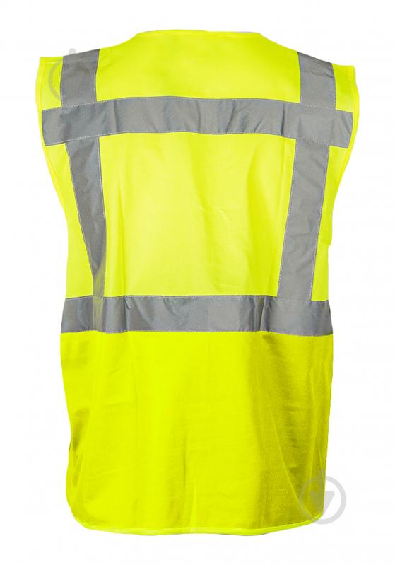 Жилет сигнальный Sizam Hi-Viz Coventry р. M рост универсальный 30266 желтый - фото 2