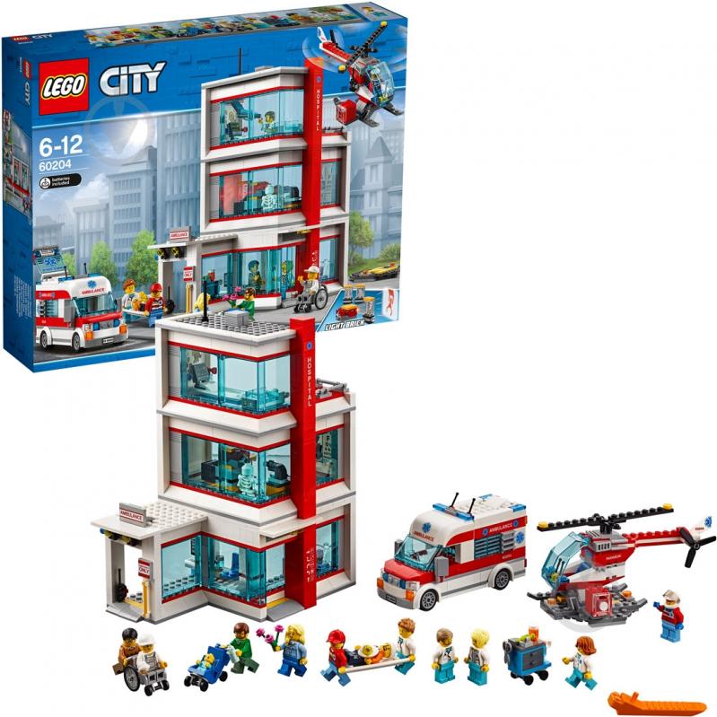 Конструктор LEGO City Міська лікарня 60204 - фото 2