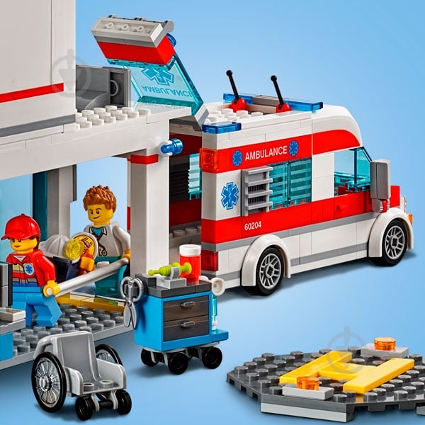 Конструктор LEGO City Міська лікарня 60204 - фото 6