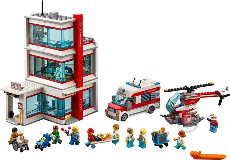 Конструктор LEGO City Міська лікарня 60204 - фото 3