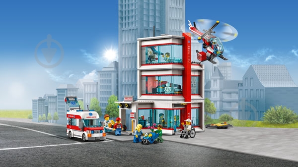 Конструктор LEGO City Міська лікарня 60204 - фото 4