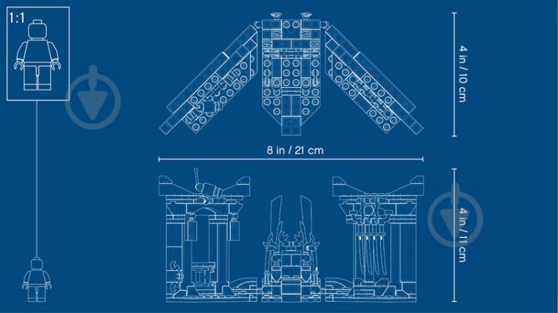 Конструктор LEGO Ninjago Решающий бой в тронном зале 70651 - фото 8