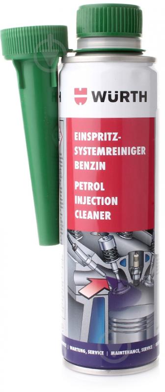 Присадка WURTH очищувач для інжекторних систем бензинових двигунів 5861111300 300 мл - фото 1