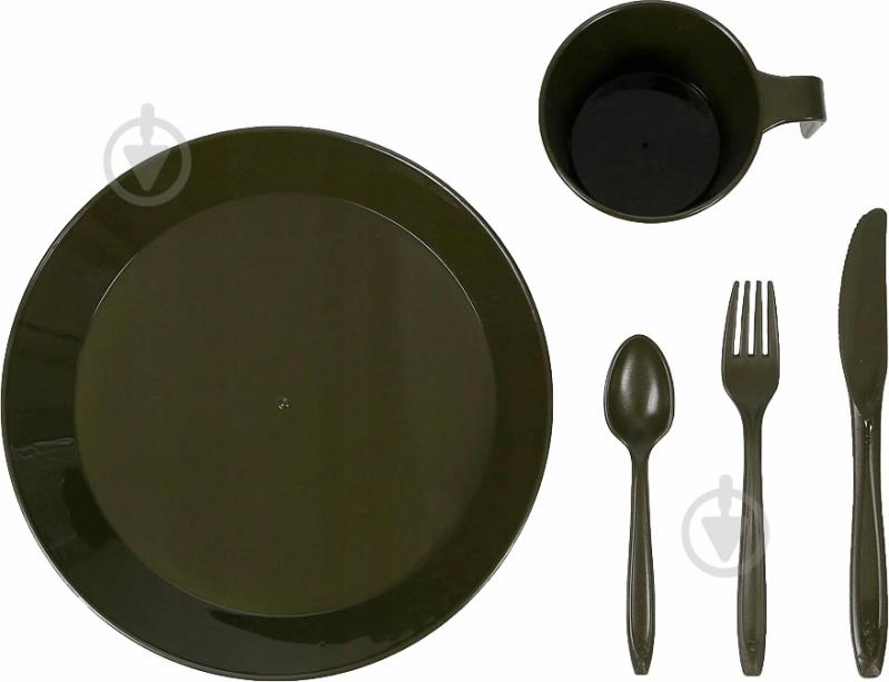 Набір столових приборів Sturm Mil-Tec ø200 мм 35 мм 0,2 л CAMP SET PLASTIC - фото 4 Набір столових приборів Sturm Mil-Tec ø200 мм 35 мм 0,2 л CAMP SET PLASTIC - фото 4