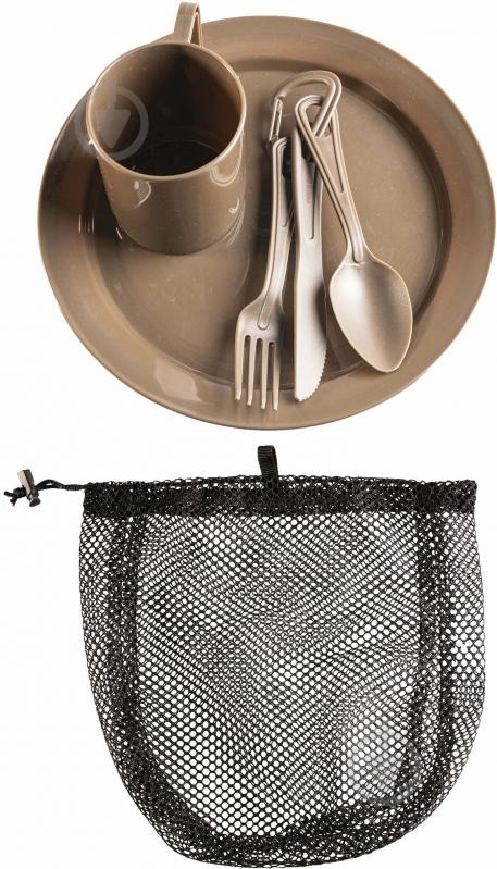 Набір столових приборів Sturm Mil-Tec ø200 мм 35 мм 0,2 л CAMP SET PLASTIC - фото 11 Набір столових приборів Sturm Mil-Tec ø200 мм 35 мм 0,2 л CAMP SET PLASTIC - фото 11