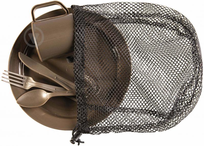 Набір столових приборів Sturm Mil-Tec ø200 мм 35 мм 0,2 л CAMP SET PLASTIC - фото 12 Набір столових приборів Sturm Mil-Tec ø200 мм 35 мм 0,2 л CAMP SET PLASTIC - фото 12