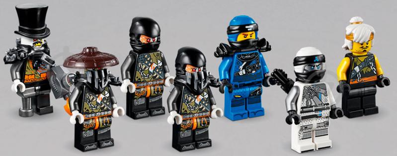 Конструктор LEGO Ninjago Дизельнавт 70654 - фото 8