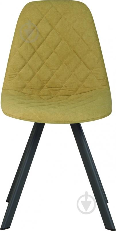 Стул обеденный Nowy Styl LIYA 4L ANTR (BOX-1) RMB SORO-40 желтый / антрацит - фото 4