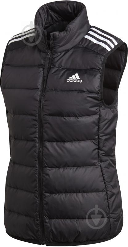 Жилет Adidas W ESS DOWN VES GH4586 р.M черный - фото 1