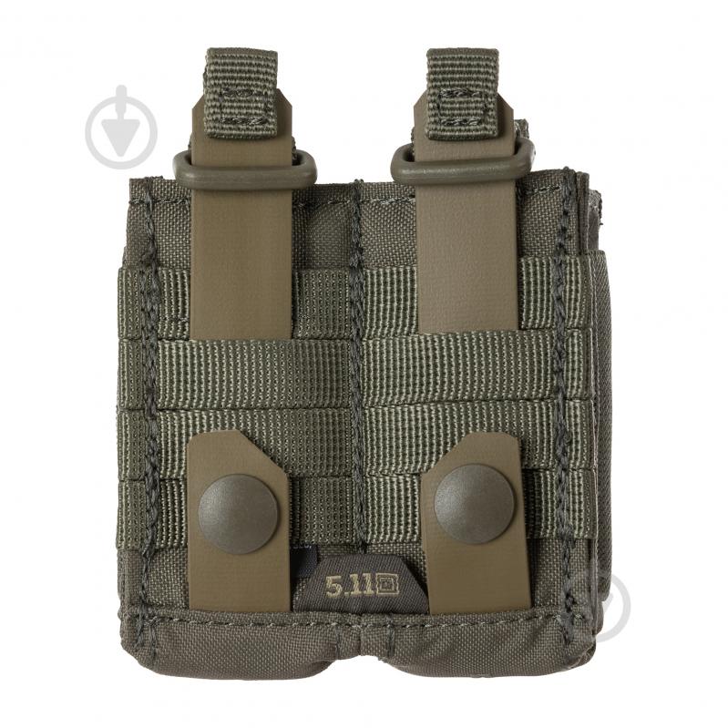 Підсумок 5.11 Tactical для магазинів Flex Double Pistol Mag Pouch 2.0 RANGER GREEN - фото 2