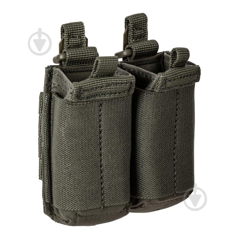 Підсумок 5.11 Tactical для магазинів Flex Double Pistol Mag Pouch 2.0 RANGER GREEN - фото 4