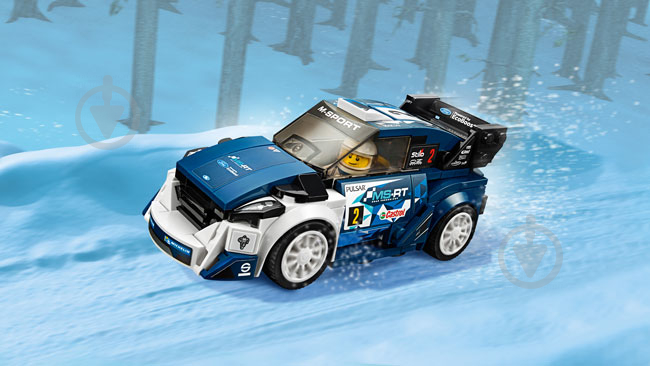 Конструктор LEGO Speed Champions Автомобіль Ford Fiesta M-Sport WRC 75885 - фото 4