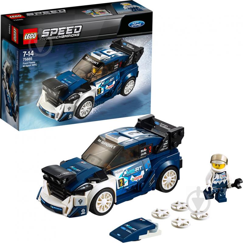 Конструктор LEGO Speed Champions Автомобіль Ford Fiesta M-Sport WRC 75885 - фото 2