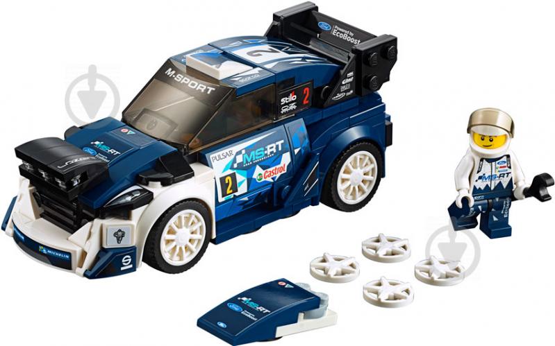 Конструктор LEGO Speed Champions Автомобіль Ford Fiesta M-Sport WRC 75885 - фото 3