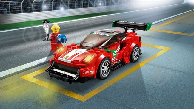 Конструктор LEGO Speed Champions Автомобіль Ferrari 488 GT3 Scuderia Corsa 75886 - фото 4