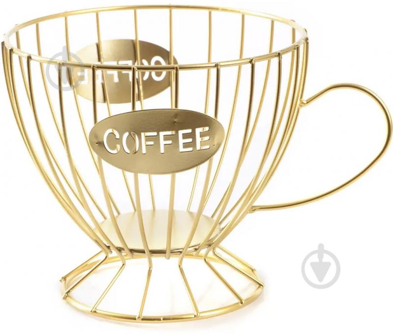 Фруктовница Viva LACY CUP GOLD 19.5x14x10.5 см (B090061) - фото 1 Фруктовница Viva LACY CUP GOLD 19.5x14x10.5 см (B090061) - фото 1