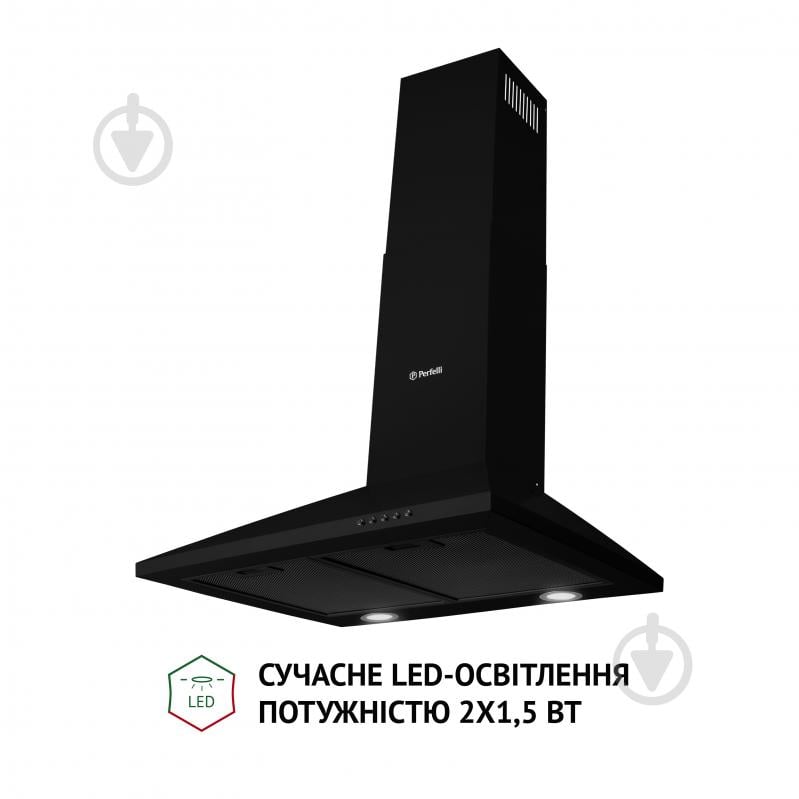 Вытяжка Perfelli K 6610 BL 1000 LED купольная - фото 3 Вытяжка Perfelli K 6610 BL 1000 LED купольная - фото 3