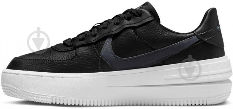 Кроссовки женские демисезонные Nike W AF1 PLT.AF.ORM DJ9946-001 р.38 черные - фото 3