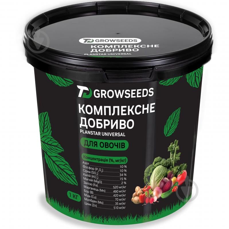 Удобрение PLANTIN Planstar Universal для овощей 1 кг - фото 1