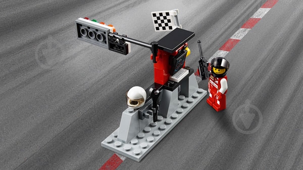 Конструктор LEGO Speed Champions Автомобіль Scuderia Ferrari SF16-H 75879 - фото 5