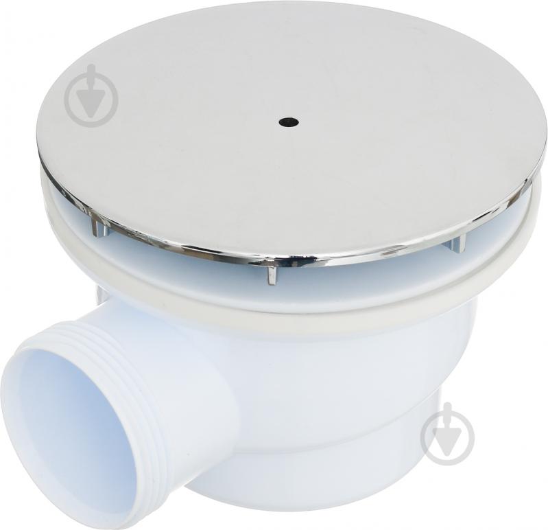 Сифон для поддона Ani Plast 1 1/2 "x40, H90, с пер.тр.45 * 40x50, хром, E321CEU - фото 2 Сифон для поддона Ani Plast 1 1/2 "x40, H90, с пер.тр.45 * 40x50, хром, E321CEU - фото 2