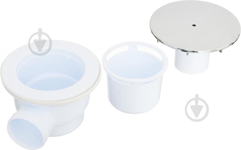 Сифон для поддона Ani Plast 1 1/2 "x40, H90, с пер.тр.45 * 40x50, хром, E321CEU - фото 3 Сифон для поддона Ani Plast 1 1/2 "x40, H90, с пер.тр.45 * 40x50, хром, E321CEU - фото 3