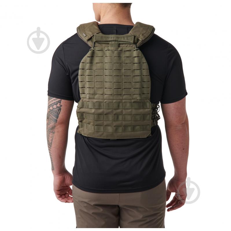 Плитоноска 5.11 Tactical для бронежилета "TACTEC PLATE CARRIER" Ranger Green - фото 10