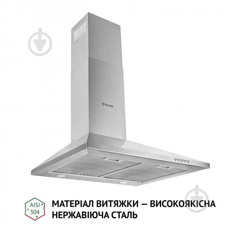 Витяжка Perfelli K 6610 I 1000 LED купольна - фото 2