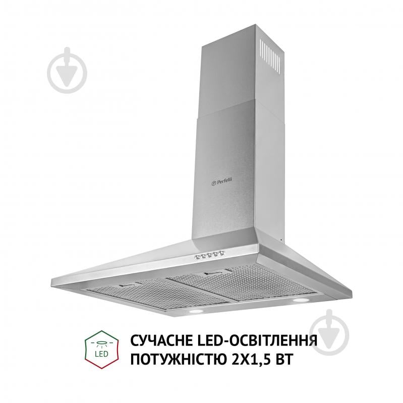 Витяжка Perfelli K 6610 I 1000 LED купольна - фото 3