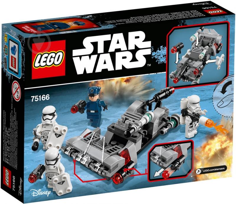 Конструктор LEGO Star Wars Спидер Первого ордена 75166 - фото 8