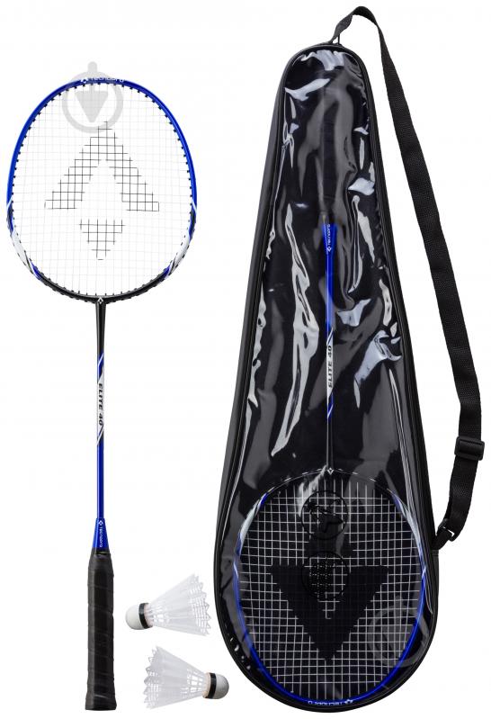 Набор для бадминтона TECNOPRO Elite 40 BLUE/ BLACK/ WHITE 3 1/2 - фото 1 Набор для бадминтона TECNOPRO Elite 40 BLUE/ BLACK/ WHITE 3 1/2 - фото 1