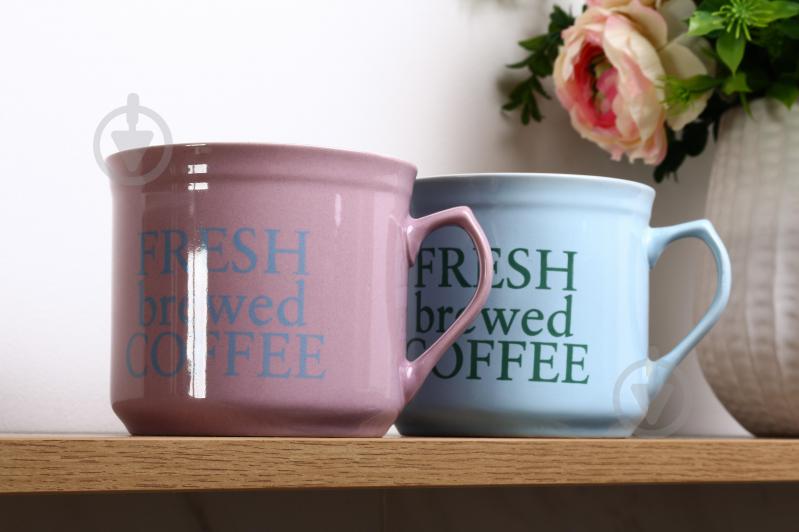 Чашка Fiora Brewed Coffee pink 650 мл - фото 4