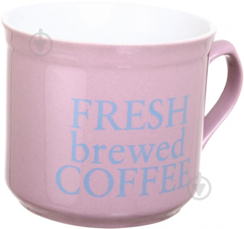 Чашка Fiora Brewed Coffee pink 650 мл - фото 1