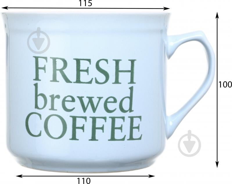 Чашка Fiora Brewed Coffee blue 650 мл - фото 2