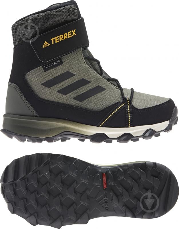 Ботинки Adidas TERREX SNOW CF R.RD FU7276 р.29 хаки - фото 3