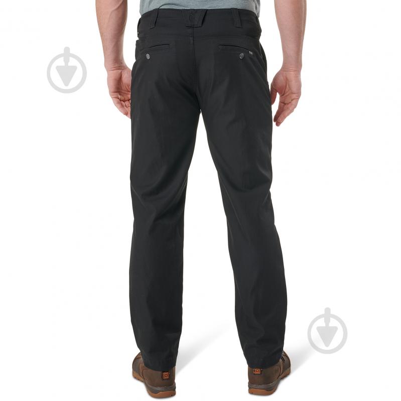 Брюки тактические 5.11 Tactical "EDGE CHINO PANTS" р. W31/L34 black 74481-019 - фото 3