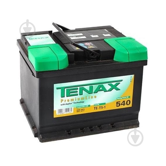 Акумулятор автомобільний TENAX Premium 60Ah 540A 12V «+» праворуч (TE-Т5-2) - фото 2