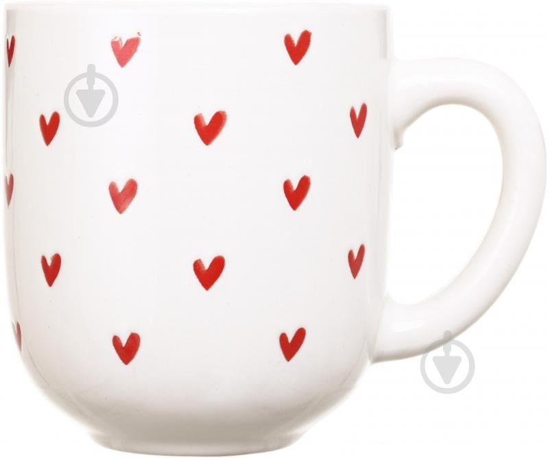 Чашка Fiora Sweetheart white 300 мл - фото 3