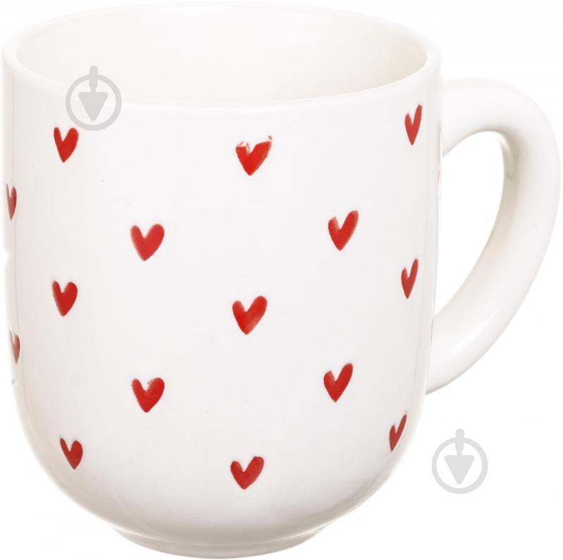 Чашка Fiora Sweetheart white 300 мл - фото 1