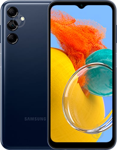 Смартфон Samsung Galaxy M14 4/64GB dark blue (SM-M146BDBUSEK) - фото 1