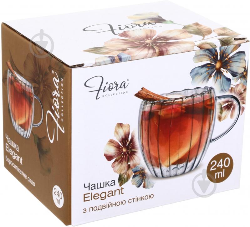Чашка Fiora Elegant 240 мл - фото 5 Чашка Fiora Elegant 240 мл - фото 5