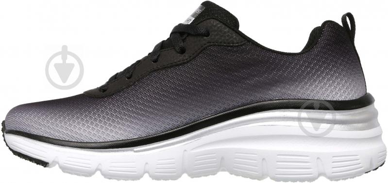 Кросівки жіночі демісезонні Skechers Fashion Fit 12717 BKW р.37 чорно-білі - фото 4