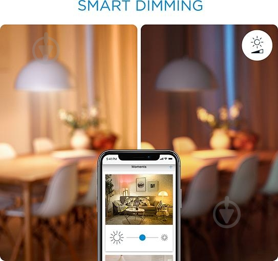 Умная лампа WIZ Smart Wi-Fi DIM 8 Вт A60 матовая E27 220 В 2700 К 929002450202 - фото 6