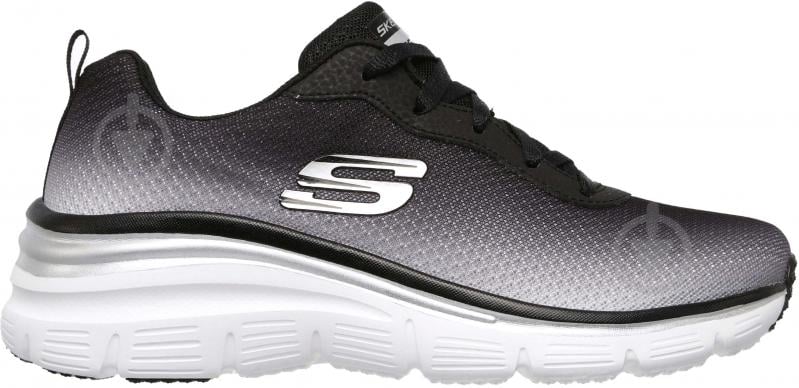 Кроссовки женские демисезонные Skechers Fashion Fit 12717 BKW р.38 черно-белые - фото 5