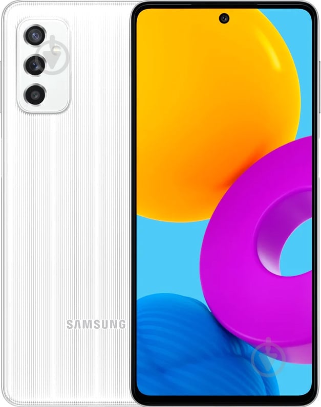 Смартфон Samsung Galaxy M52 6/128GB white (SM-M526BZWHSEK) - фото 1