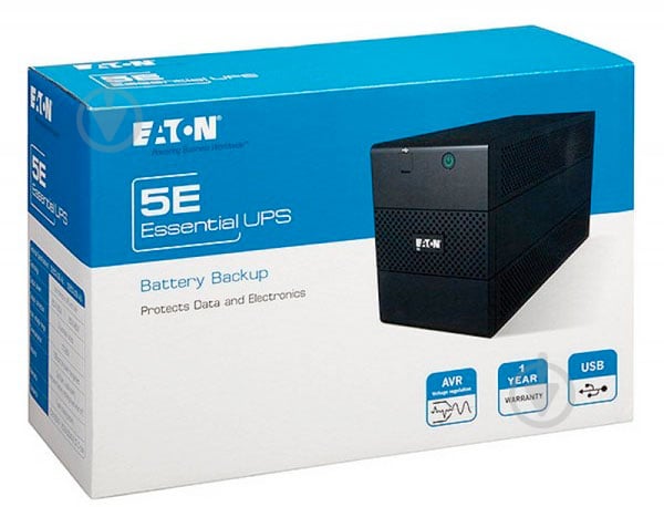 Источник бесперебойного питания (ИБП) Eaton 5E 1500i USB 5E1500IUSB - фото 5