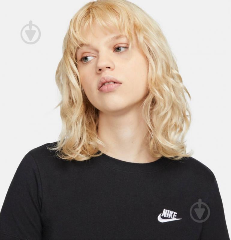 Футболка Nike W NSW CLUB TEE DN2393-010 р.L черный - фото 3