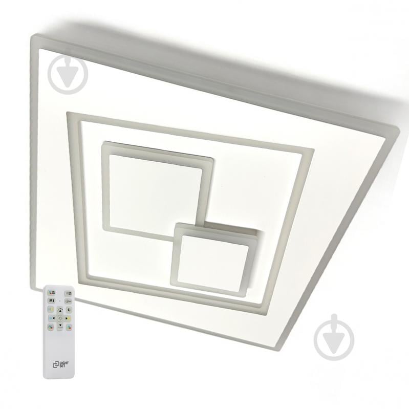 Світильник стельовий LIGHT SET YALYNA LED 5252 100 Вт білий 2800-6000 К - фото 1 Світильник стельовий LIGHT SET YALYNA LED 5252 100 Вт білий 2800-6000 К - фото 1