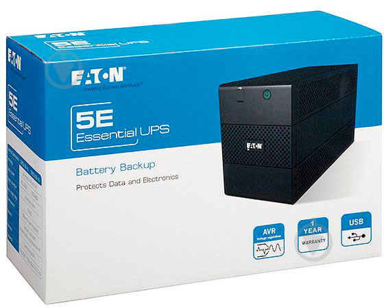 Источник бесперебойного питания (ИБП) Eaton 5E 650i USB 5E650IUSB - фото 3