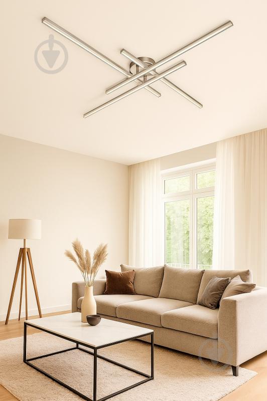 Люстра світлодіодна LIGHT SET LILEYA LS89 4x55 Вт білий - фото 2